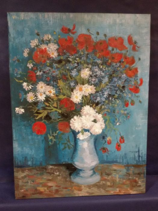 Riproduzione Vaso di fiori - Van Gogh