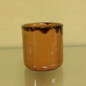 Bicchiere senza manico - terracotta