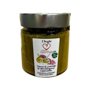 Crema di carciofo di Montelupone con pancetta