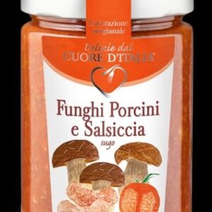 Sugo funghi porcini e salsiccia