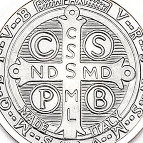 Croce San Benedetto legno ulivo - pg 666 - immagine 2