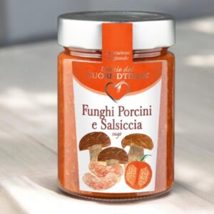Sugo funghi porcini e salsiccia