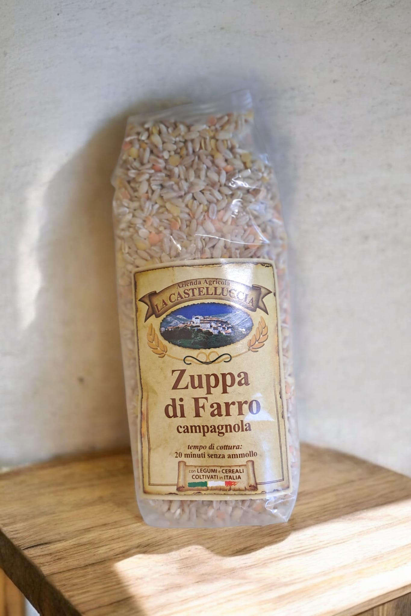 Zuppa di farro campagnola