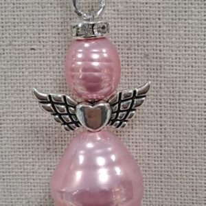 Angelo del viandante - perla maiorca rosa