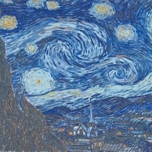 Notes in carta Fabriano "Notte stellata"