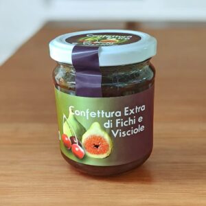Confettura extra di fichi e visciola